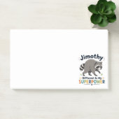 Post-it® Jimothy différent est mon superpouvoir (Bureau)