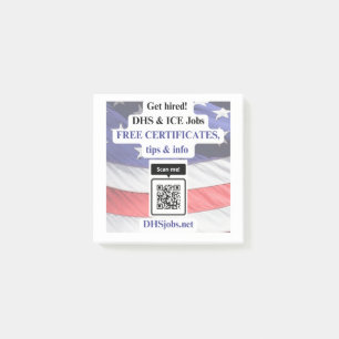 Post-it® Jobs DHS & ICE Post-its