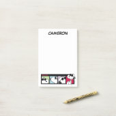 Post-it® Joe Cool Photo Reel (Sur un bureau)