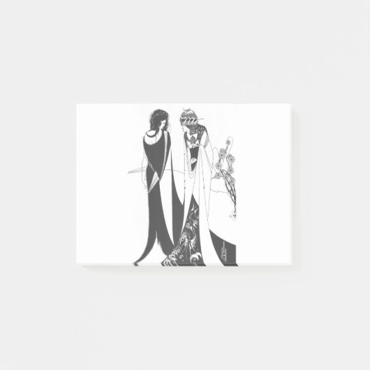 Post-it® John et Salome, par Aubrey Beardsley. HD (Devant)