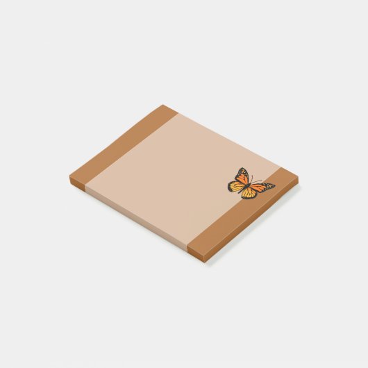 Post-it® Joie de papillon de monarque (Incliné)