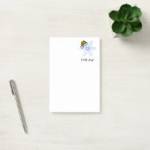 Post-it® Joie des Fêtes Flocon de Neige Sourire (Bureau)