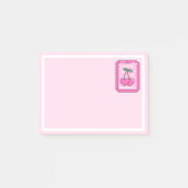 Post-it® Joie Douce Coeur de Cerise Timbre (Devant)