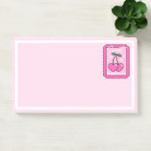 Post-it® Joie Douce Coeur de Cerise Timbre (Bureau)