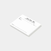 Post-it® Joke prescription pad post-it notes (Incliné)