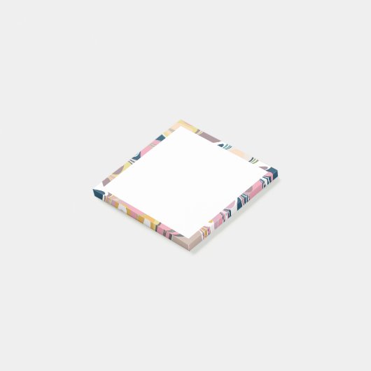 Post-it® Joli Abstrait bracelet de peinture en marbre en pa (Incliné)