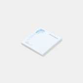 Post-it® Joli adhésif personnalisé Pad Oubliez-moi-pas (Incliné)