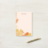 Post-it® Joli Aquarelle Confetti Splatz Vintage Canards (Sur un bureau)