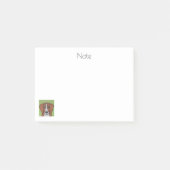 Post-it® Joli Beagle Post It Note Pad (Devant)