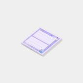 Post-it® Joli bloc-notes violet galaxie pour l'astronaute à (Incliné)