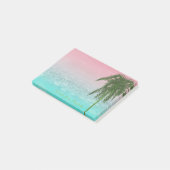 Post-it® Joli BokehTropical, Palm Tree, Personnalisé (Incliné)