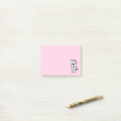 Post-it® Joli Bouledogue Français (Sur un bureau)