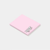 Post-it® Joli Bouledogue Français (Incliné)