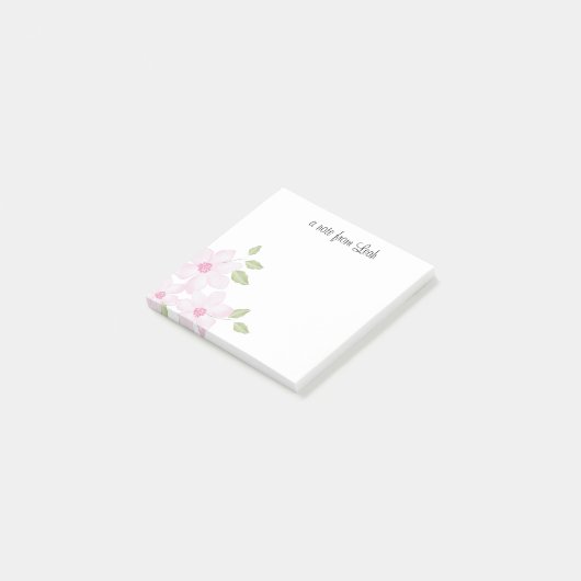 Post-it® Joli Bouquet Peonies Roses (Incliné)
