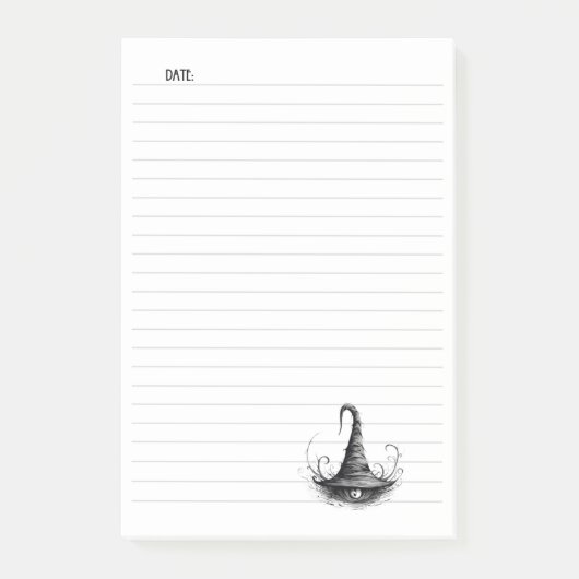 Post-it® Joli Casquette sorcier simple (Devant)