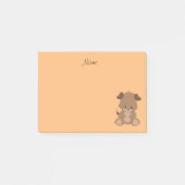 Post-it® Joli chiot Brown (Devant)