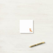 Post-it® Joli chiot Shiba Inu (Sur un bureau)