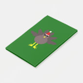 Post-it® Joli Christmas Turkey Post it note Pad (Incliné)
