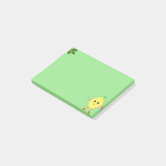 Post-it® Joli citron vert (Incliné)