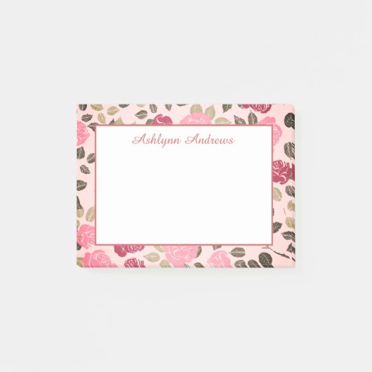 Post-it® Joli floral (Devant)