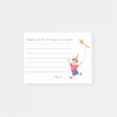 Post-it® Joli Garçon pour Fête d'Anniversaire Cerf-volant R (Devant)