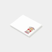 Post-it® Joli hamster de boxe prêt à se battre (Incliné)