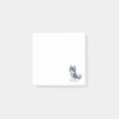 Post-it® Joli Husky de dessin animé (Devant)