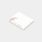 Post-it® Joli Jardin Floral Rose Aquarelle (Incliné)