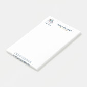 Post-it® Joli lapin de Pâques à vélo (Incliné)