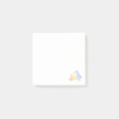 Post-it® Joli lapin lapin arc-en-ciel (Devant)