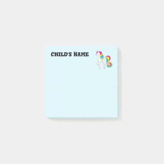 Post-it® Joli Licorne (Devant)