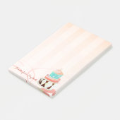 Post-it® Joli Mignon Élégant Féminin , Gâteau (Incliné)