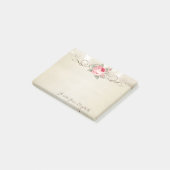 Post-it® Joli Mignon Élégant ,Fleur (Incliné)