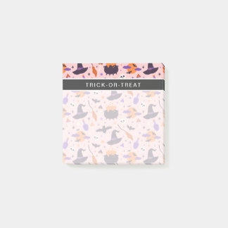 Post-it® Joli motif Halloween violet et rose