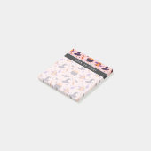 Post-it® Joli motif Halloween violet et rose (Incliné)