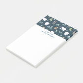 Post-it® Joli Noël Animaux d'hiver Motif rustique (Incliné)