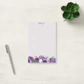 Post-it® Joli Nom Floral Violet (Bureau)