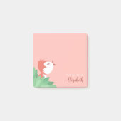 Post-it® Joli oiseau poussette fille soleil (Devant)