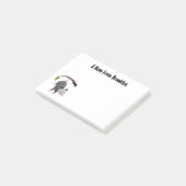 Post-it® Joli opossum accroché à la branche dessin animé (Incliné)