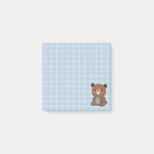 Post-it® Joli Ours Brown Teddy