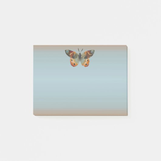 Post-it® Joli papillon monarque Couleurs d'automne (Devant)