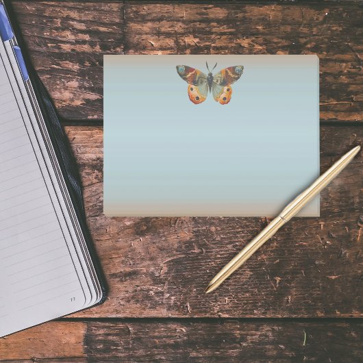 Post-it® Joli papillon monarque Couleurs d'automne