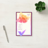 Post-it® Joli Pastel Fleuri (Bureau)