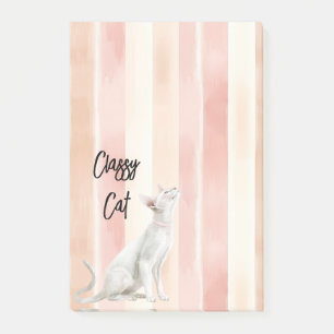 Post-it® Joli Peach Pink Crème raypes Chat