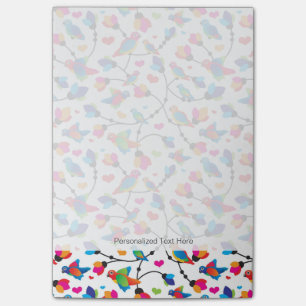 Post-it® joli perroquet coloré