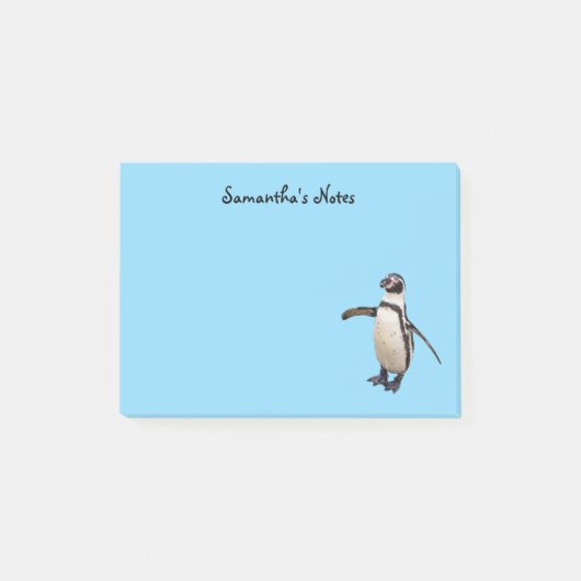Post-it® Joli petit manchot de Humboldt (Devant)