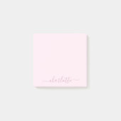 Post-it® Joli rose et blanc doux (Devant)