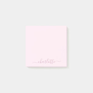 Post-it® Joli rose et blanc doux