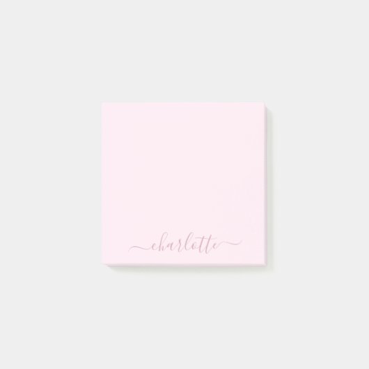 Post-it® Joli rose et blanc doux (Devant)