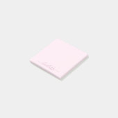 Post-it® Joli rose et blanc doux (Incliné)
